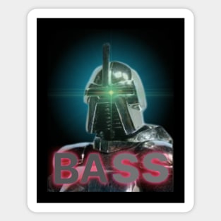 Cylon Bass Sticker